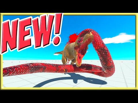 UPDATE! Titanoboa vs Every Unit - Animal Revolt Battle Simulator Gameplay