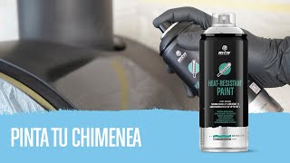 Video de MONTANA PRO Pintura alta temperatura color plata aerosol 400ml Para parrillas y superficies metálicas