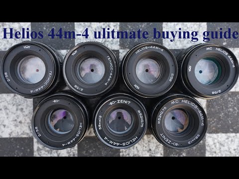 HELIOS 44m-4 ultimate buyers guide(all 7 versions)