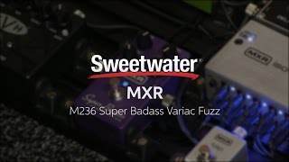 Video thumbnail for Summer NAMM 2016: MXR M236 Super Badass Variac Fuzz by Sweetwater