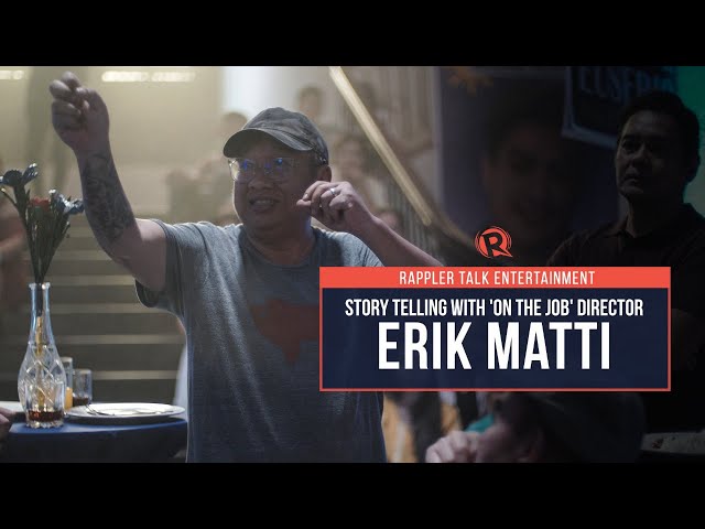 Rappler Talk Entertainment: ‘On The Job’ director Erik Matti