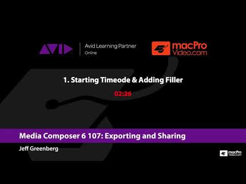 Exporting & Sharing in Media C Video