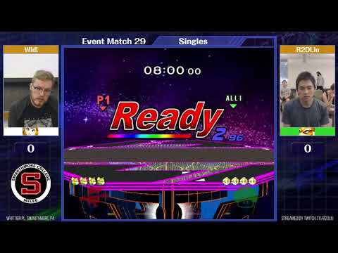 Event Match 29: Widl (Peach) vs R2DLiu (Fox) - Winners Round 3