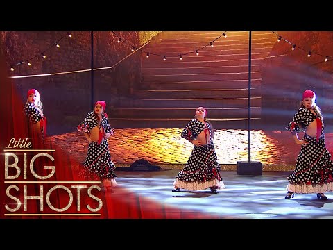 Sassy Flamenco Dancers Steal The Show  | Little Big Shots