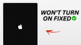 iPad Won't Turn On Fixed in 3 Minutes!