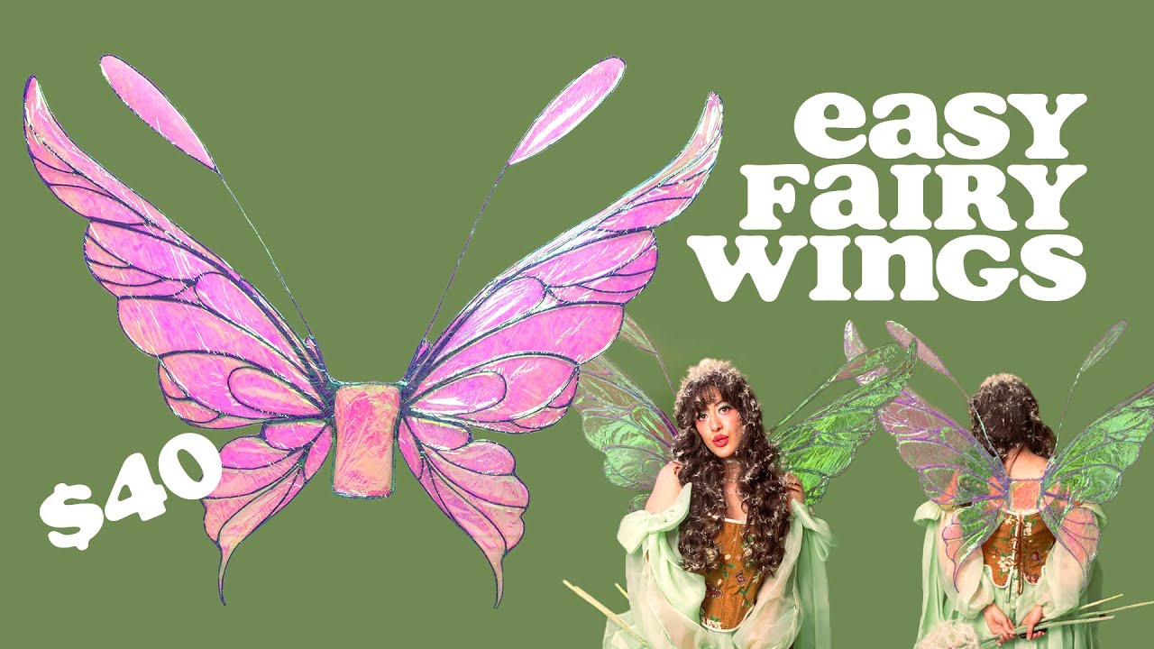 How to Make DIY Fairy Wings for Under $40