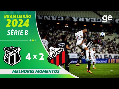 Gols e lances de Ceará x Ituano