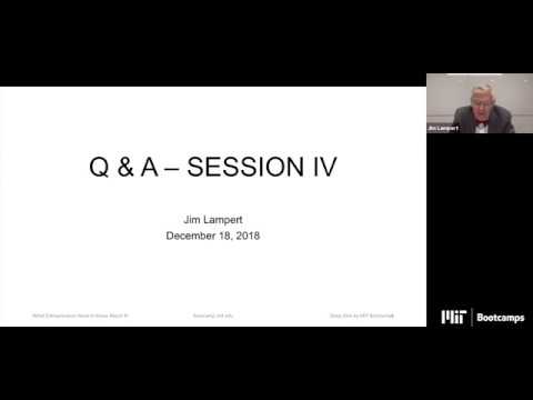 MIT Bootcamps: Getting a Patent – The Basics, part 2