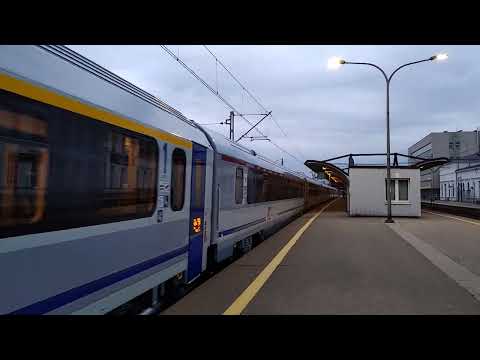 EU160-025 z Olepą Kolejowe ABC II z EIC Ondraszek odjeżdża z Sosnowca