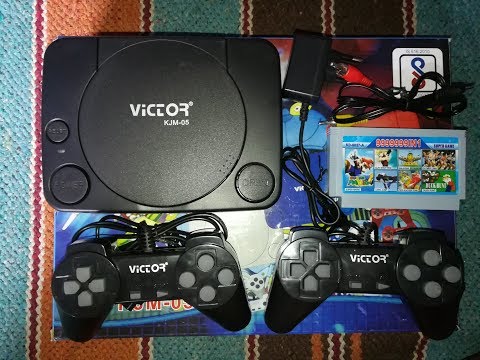 Victor KJM-05 TV Video Game Unboxing and Set Up
