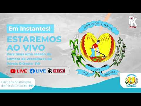 26° Sessão Ordinária da Câmara de Vereadores de Pérola D'Oeste - PR 28-09-2026