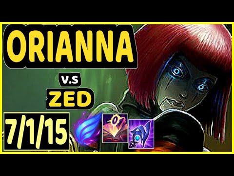 UCAL (ORIANNA) vs ZED - 7/1/15 KDA MID CHALLENGER GAMEPLAY - KR