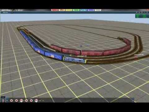 Trainz Tutorial 20 - Project Part 7 - Add 2 More Trains and Command Them - Model Railroad Simulator