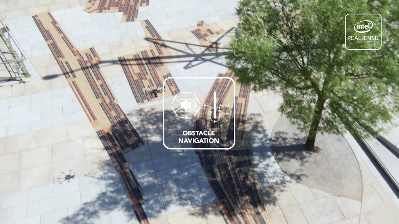 Dron TYPHOON H PRO s Intel® RealSense™ Technology