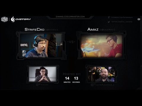 Cooler Master Presents: StrifeCro vs Amaz for $1,000