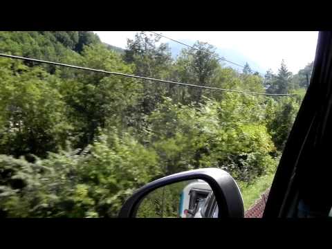 Avto Vlak Most na Soči - Bohinjska Bistrica 10.08.2010 del 02