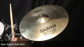 Video thumbnail for USED Sabian 20" AAX Stage Ride by The Drum Shop - Portland, Maine