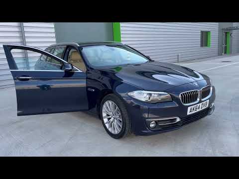 BMW 5 Series 2.0 520d Luxury Touring Auto Euro 6 5dr 2014 (64) 116,788 miles DieselAutomatic SAT NAV