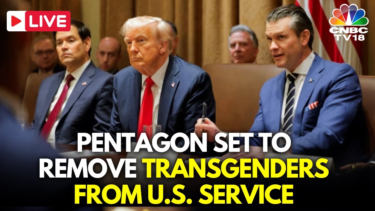 LIVE: Transgender US Military Personnel Must be Tracked Down & Discharged, Says Pentagon Memo | N18G