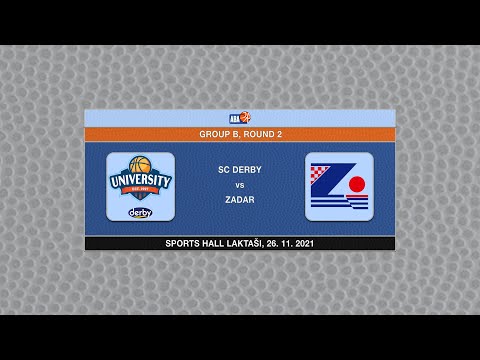 U19 ABA League Ch. 2021/22, Round 2 match: SC Derby - Zadar (26.11.2021)