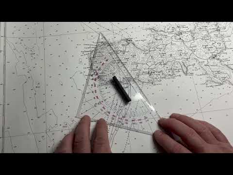 Patente Nautica ep.14 - Carteggio Oltre Mappa 5D - Navigazione Costiera (Esercizio 5.1.3-3)