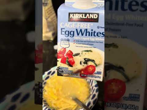 How to Cook Costco Liquid Egg Whites #shorts #costco #healthytips #eggwhites #howto #viral #trending