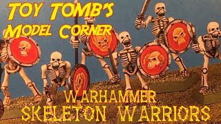 Warhammer Skeleton Warriors Model Kit!