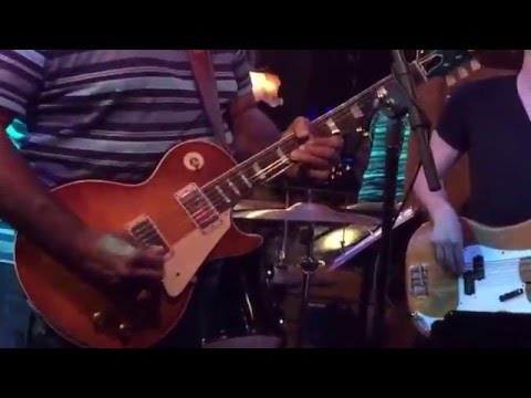 Kirk Fletcher with Josh Smith. Nick Campbell.Bass. Jaydon Bean.Drums.Dec.2015.