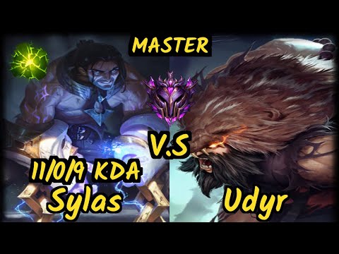 DA Stefan (SYLAS) vs UDYR - 11/0/9 KDA JUNGLE GAMEPLAY - EUW Ranked MASTER