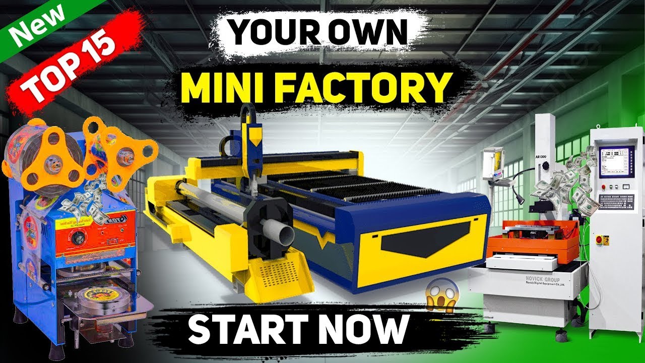 15 Business Machines You can Buy Online from Alibaba, Amazon to Make Money | manufacturing business