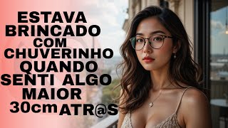 Estava no banho 🛀🏻 quando senti que tinha alguém me observando 👁