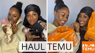 HAUL TEMU AVEC MA SISTA, ON EST CHOQUÉ !!!!!!!!!!