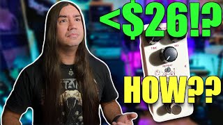 CHEAPEST DELAY PEDAL AND TRUE BYPASS -LESS Than $26!!! | POGOLAB