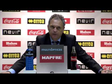 La Liga | Rueda de Prensa de Caparrós tras el Rayo Vallecano - Mallorca (1-0) | 24-11-2012 | J13