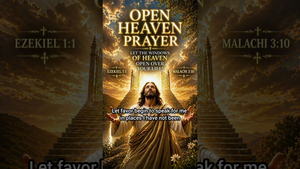 Open Heaven Prayer 🔥 Let the Windows of Heaven Open Over Your Life | Powerful Breakthrough Prayer