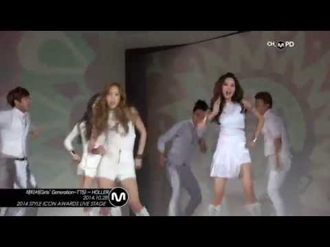 [MPD/직캠] 141028  |2014 SIA| Girls' Generation-TTS - HOLLER