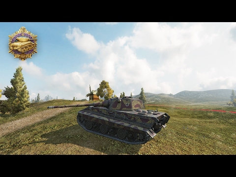 World of Tanks - E50 9K Damage 12 Kills Pool's Medal. One of My Best Games.