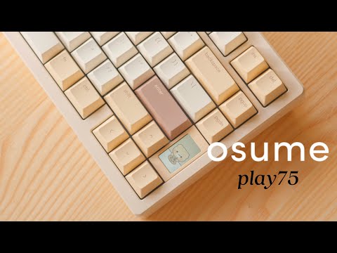 Bàn Phím Cơ Osume Play75 – Layout 75%, Gasket Mount, Kết Nối 3 Chế Độ, Switch Osume Ducky
