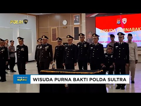 KAPOLDA SULTRA LEPAS 16 PERSONEL PURNABAKTI YANG TUNTASKAN MASA PENGABDIAN