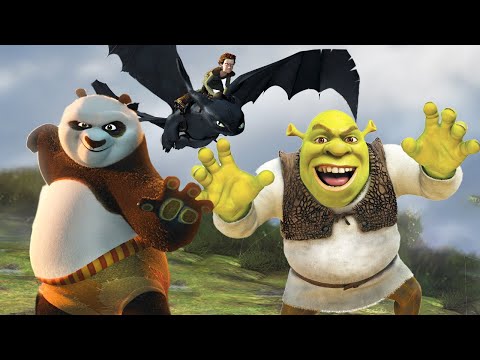 The Ultimate DreamWorks Action Compilation | Shrek, How To Train Your Dragon, Kung Fu Panda