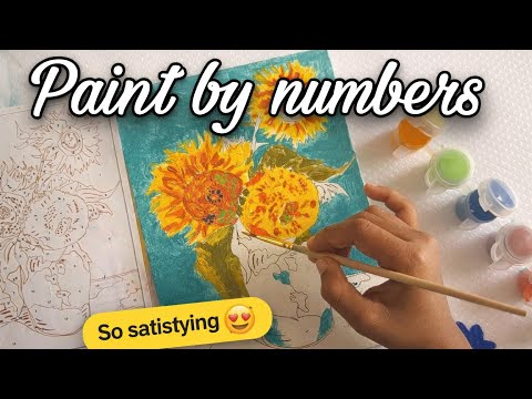 PAINT BY# SUNFLOWERS