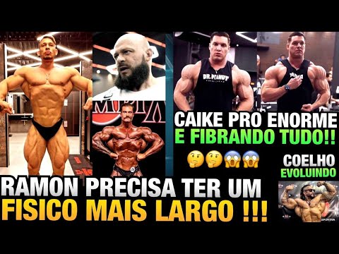 PACHO DIZ QUE RAMON PRECISA FICAR MAIS LARGO PARA BATER CBUM - CAIKE ESTÁ ENORME - COELHO EVOLUINDO