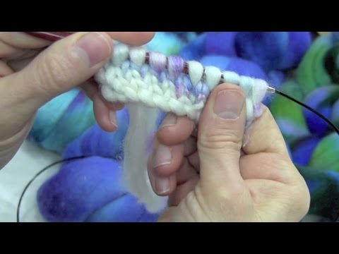 Knitting with Unspun Roving