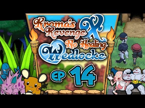 BRAIN, BRAWN, AND BEAUTY! | Pokémon X "No Healing" REVENGE Wedlocke | PART 14
