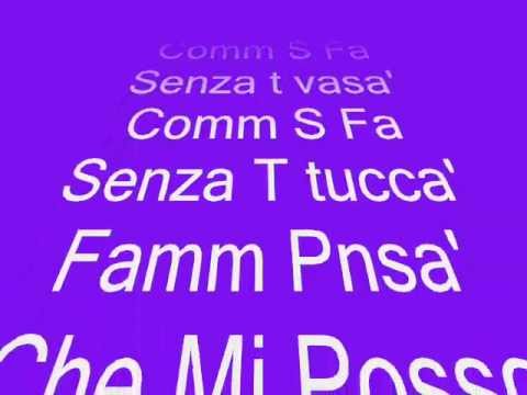 ROSARIO MIRAGGIO TI AMO E TI PENSO TESTO.wmv