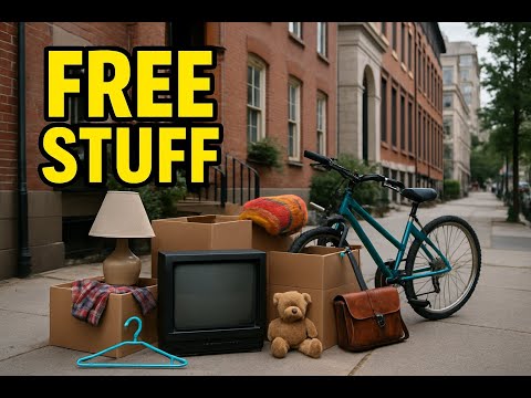 “Found a Sony Player and More – Free Stuff on the Roadside!”