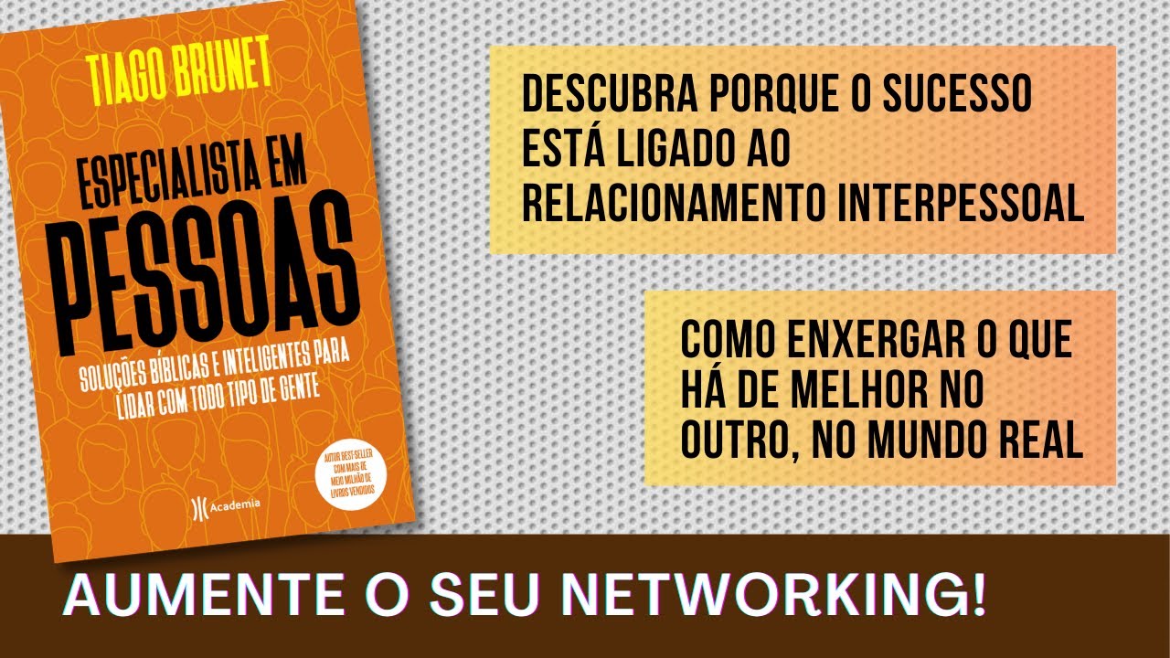 Especialista em Pessoas - Resumo - Tiago Brunet