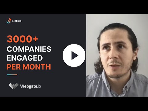 3000+ companies engaged per month