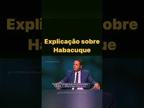 a melhor explicação sobre Habacuque que eu já vir #pregação #boanoite #oração