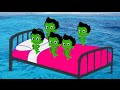 Five Little Gil Bubble Guppies Hulk Jumping On The Bed 5 Little Monkeys Rhymes